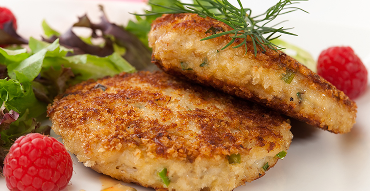 Picture of delicious crab cakes